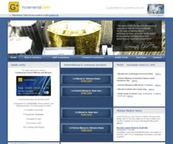 Incrementalgold.com(Exchange Liberty Reserve) Screenshot