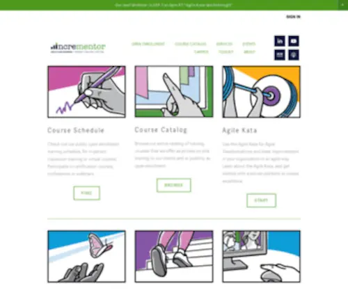 Incrementor.net(Agile Coaching and Training) Screenshot
