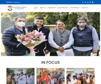 INCSC.in(Indian National Congress) Screenshot