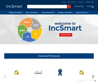 Incsmart.biz(IncSmart Startups) Screenshot