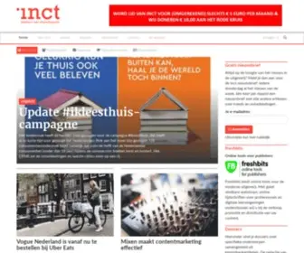 INCT.nl(Platform voor uitgeefexperts) Screenshot