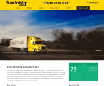 INCTFL.com(Transfreight Logistics Inc) Screenshot