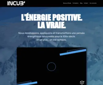 Incub.net(Bienvenue sur le site du Design Énergétique) Screenshot