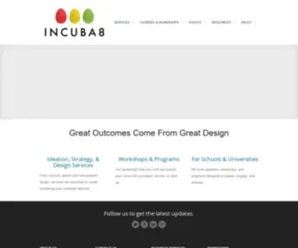 Incuba8.com(incuba8) Screenshot