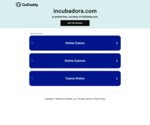 Incubadora.com(The Leading In Cuba Dora Site on the Net) Screenshot