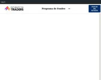 Incubadoradetraders.com(Página de inicio) Screenshot