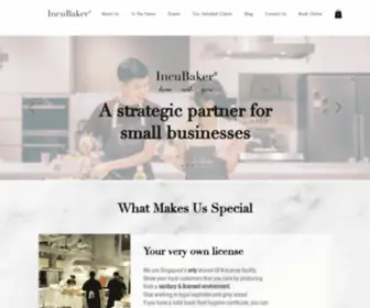 Incubaker.sg(Co-working kitchen) Screenshot