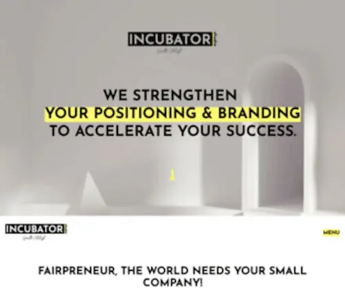 Incubator.studio(Branding & web marketing agency) Screenshot