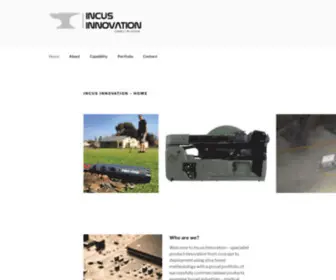 Incusinnovation.com(Incus Innovation) Screenshot