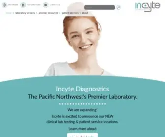 Incytediagnostics.com(Incyte Diagnostics) Screenshot