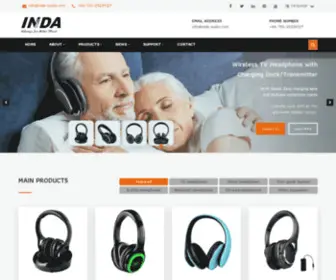 Inda-Audio.com(Silent Disco Company) Screenshot