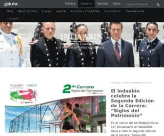 Indaabin.gob.mx(INDAABIN Sitio Publico) Screenshot