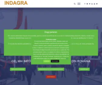 Indagra.ro(Cel mai important eveniment agricol din România) Screenshot