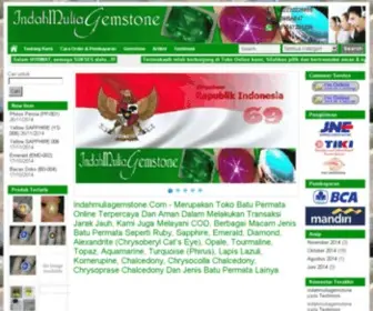 Indahmuliagemstone.com(Indah Mulia Gemstone) Screenshot