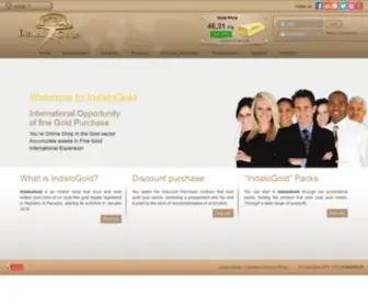 Indalogold.com(Tienda Online de Oro) Screenshot