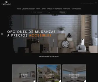 Indaloinmobiliaria.com(Indalo Inmobiliaria) Screenshot