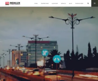 Indalux.co.id(Pabrikan Tiang Lampu Terbaik di Indonesia) Screenshot