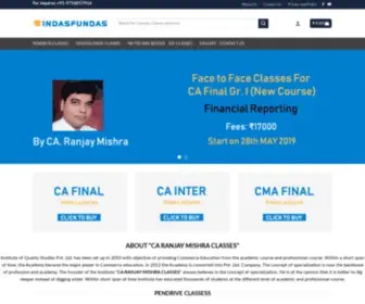 Indasfundas.in(Ranjay Mishra Classes) Screenshot