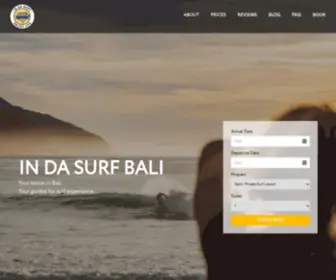 Indasurf.com(In Da Surf Camp and School) Screenshot