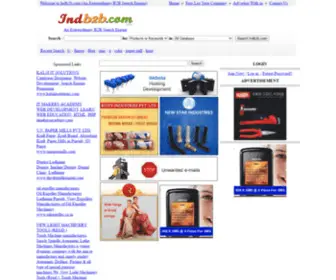 INDB2B.com(Largest Online searchable business (B2B)) Screenshot