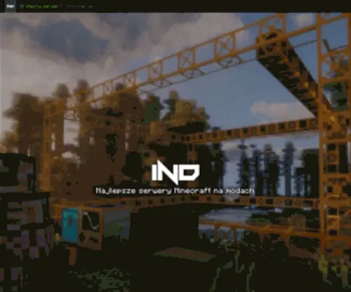 Indbuildcraft.pl(Najlepsze serwery Minecraft na modach w Polsce) Screenshot
