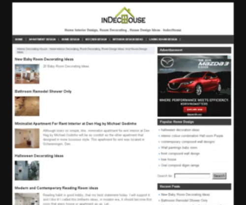 Indechouse.net(Home Interior Design) Screenshot