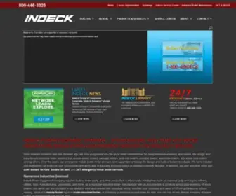 Indeck.com(Indeck Power Equipment Company) Screenshot