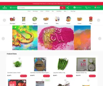 Indeefresh.com(Indian Grocery Store) Screenshot