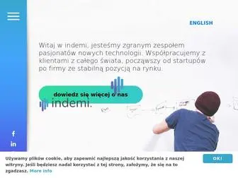 Indemi.pl(Dedykowane rozwiązania ecommerce) Screenshot
