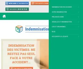 Indemnisationprejudice.fr(Indemnisation) Screenshot