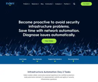 Indeni.com(Security Infrastructure Automation) Screenshot