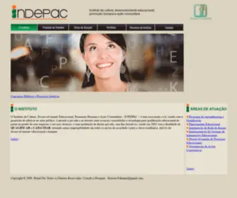 Indepac.org.br(Indepac) Screenshot