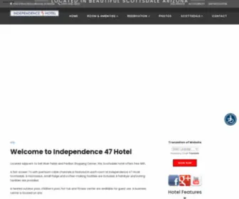 Independence47Hotelscottsdale.com(Hotels in Scottsdale AZ) Screenshot