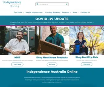 Independenceaustralia.com(Independence Australia Online) Screenshot