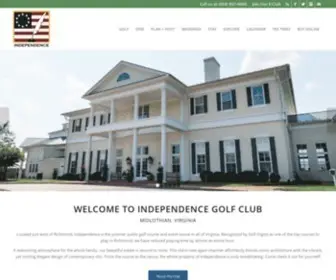 Independencegolfclub.com(Independence Golf Club) Screenshot