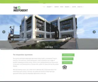 Independent-APTS.com(The Independent Apartments Sand Cityer WordPress site) Screenshot