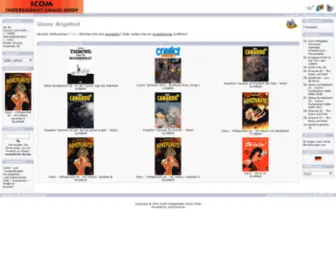 Independent-Comic-Shop.de(ICOM Independent Comic Shop) Screenshot