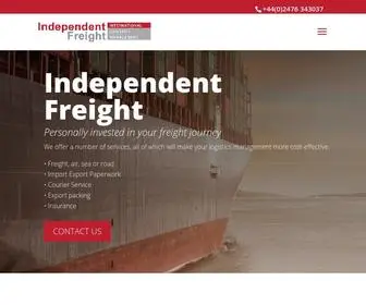 Independent-Freight.com(Independent Freight) Screenshot