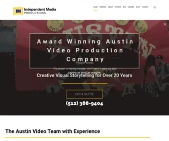 Independent-Media.com(Austin Video Production) Screenshot