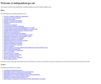Independent.gov.uk(Independent) Screenshot
