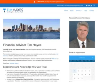 Independentadvisorthayes.com(Boston Financial Advisor) Screenshot