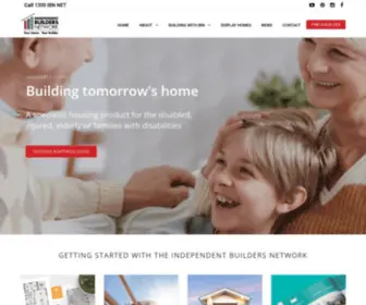 Independentbuilders.com.au(Independent Builders Network) Screenshot