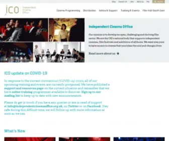 Independentcinemaoffice.org.uk(Independent Cinema Office) Screenshot