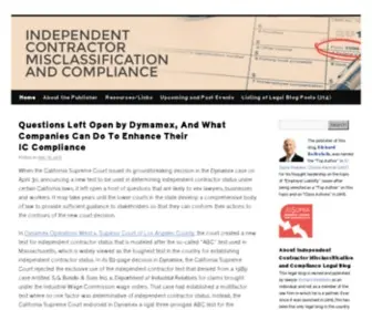 Independentcontractorcompliance.com(Independentcontractorcompliance) Screenshot