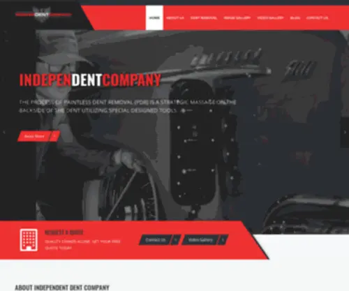 Independentdent.com(Independent Dent Company) Screenshot