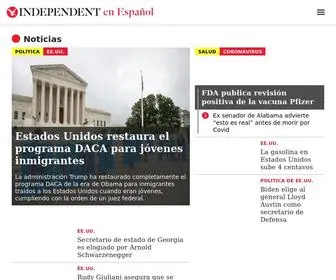 Independentespanol.com(Independent) Screenshot