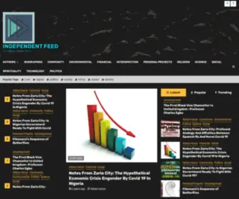 Independentfeed.com(Independent Feed) Screenshot