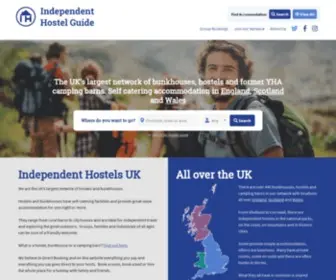 Independenthostels.co.uk(Independent Hostel Guide) Screenshot