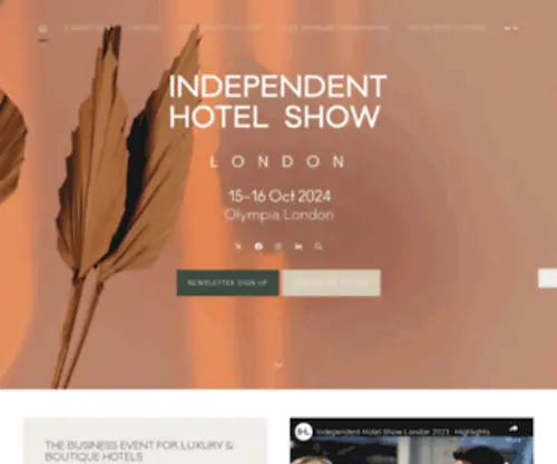 Independenthotelshow.co.uk(Independent Hotel Show) Screenshot
