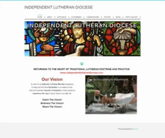 Independentlutherandiocese.com(INDEPENDENT LUTHERAN DIOCESE) Screenshot